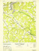 Prince George Virginia Historical topographic map, 1:24000 scale, 7.5 X 7.5 Minute, Year 1952