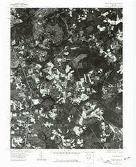 Prince George Virginia Historical topographic map, 1:24000 scale, 7.5 X 7.5 Minute, Year 1974