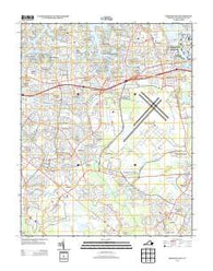 Princess Anne Virginia Historical topographic map, 1:24000 scale, 7.5 X 7.5 Minute, Year 2013