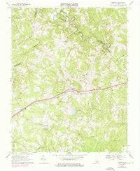Prospect Virginia Historical topographic map, 1:24000 scale, 7.5 X 7.5 Minute, Year 1967
