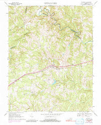 Prospect Virginia Historical topographic map, 1:24000 scale, 7.5 X 7.5 Minute, Year 1967