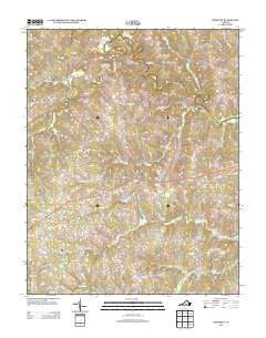 Prospect Virginia Historical topographic map, 1:24000 scale, 7.5 X 7.5 Minute, Year 2013