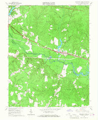 Providence Forge Virginia Historical topographic map, 1:24000 scale, 7.5 X 7.5 Minute, Year 1966