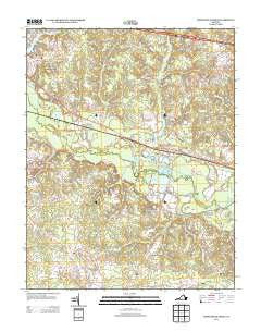 Providence Forge Virginia Historical topographic map, 1:24000 scale, 7.5 X 7.5 Minute, Year 2013
