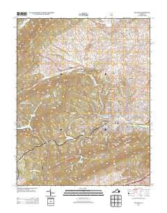 Pulaski Virginia Historical topographic map, 1:24000 scale, 7.5 X 7.5 Minute, Year 2013