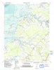 Pungoteague Virginia Historical topographic map, 1:24000 scale, 7.5 X 7.5 Minute, Year 1968