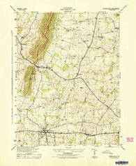 Purcellville Virginia Historical topographic map, 1:31680 scale, 7.5 X 7.5 Minute, Year 1944