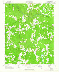 Purdy Virginia Historical topographic map, 1:24000 scale, 7.5 X 7.5 Minute, Year 1963