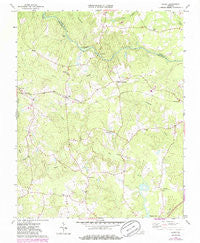 Purdy Virginia Historical topographic map, 1:24000 scale, 7.5 X 7.5 Minute, Year 1963