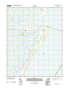 Quinby Inlet Virginia Historical topographic map, 1:24000 scale, 7.5 X 7.5 Minute, Year 2013