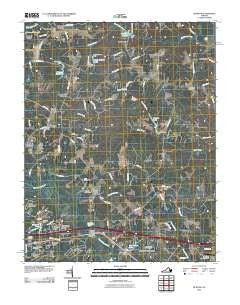 Quinton Virginia Historical topographic map, 1:24000 scale, 7.5 X 7.5 Minute, Year 2010