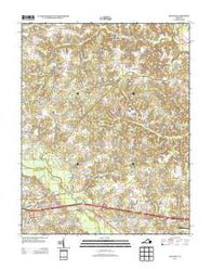 Quinton Virginia Historical topographic map, 1:24000 scale, 7.5 X 7.5 Minute, Year 2013