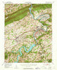 Radford Virginia Historical topographic map, 1:62500 scale, 15 X 15 Minute, Year 1950