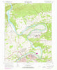 Radford North Virginia Historical topographic map, 1:24000 scale, 7.5 X 7.5 Minute, Year 1965