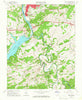 Radford South Virginia Historical topographic map, 1:24000 scale, 7.5 X 7.5 Minute, Year 1965