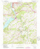 Radford South Virginia Historical topographic map, 1:24000 scale, 7.5 X 7.5 Minute, Year 1965