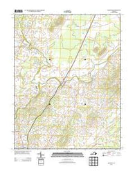 Rapidan Virginia Historical topographic map, 1:24000 scale, 7.5 X 7.5 Minute, Year 2013
