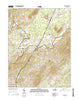 Rapidan Virginia Current topographic map, 1:24000 scale, 7.5 X 7.5 Minute, Year 2016