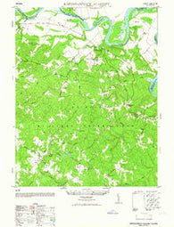 Rappahannock Academy Virginia Historical topographic map, 1:24000 scale, 7.5 X 7.5 Minute, Year 1952