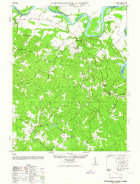 Rappahannock Academy Virginia Historical topographic map, 1:24000 scale, 7.5 X 7.5 Minute, Year 1952