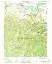 Rappahannock Academy Virginia Historical topographic map, 1:24000 scale, 7.5 X 7.5 Minute, Year 1969