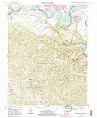 Rappahannock Academy Virginia Historical topographic map, 1:24000 scale, 7.5 X 7.5 Minute, Year 1994