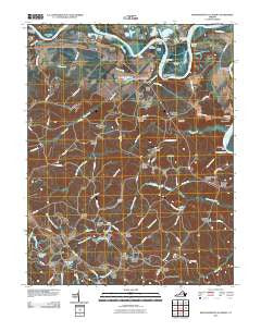 Rappahannock Academy Virginia Historical topographic map, 1:24000 scale, 7.5 X 7.5 Minute, Year 2010