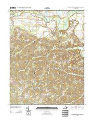 Rappahannock Academy Virginia Historical topographic map, 1:24000 scale, 7.5 X 7.5 Minute, Year 2013