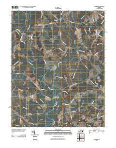 Raynor Virginia Historical topographic map, 1:24000 scale, 7.5 X 7.5 Minute, Year 2010