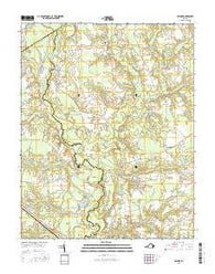Raynor Virginia Current topographic map, 1:24000 scale, 7.5 X 7.5 Minute, Year 2016