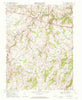 Rectortown Virginia Historical topographic map, 1:24000 scale, 7.5 X 7.5 Minute, Year 1970