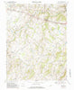 Rectortown Virginia Historical topographic map, 1:24000 scale, 7.5 X 7.5 Minute, Year 1970