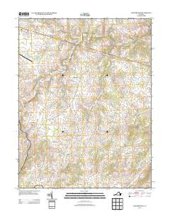 Rectortown Virginia Historical topographic map, 1:24000 scale, 7.5 X 7.5 Minute, Year 2013