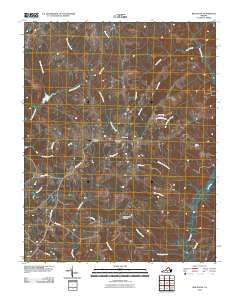 Red House Virginia Historical topographic map, 1:24000 scale, 7.5 X 7.5 Minute, Year 2010