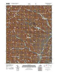 Reddish Knob Virginia Historical topographic map, 1:24000 scale, 7.5 X 7.5 Minute, Year 2011
