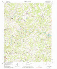 Redwood Virginia Historical topographic map, 1:24000 scale, 7.5 X 7.5 Minute, Year 1963