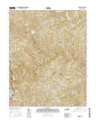 Redwood Virginia Current topographic map, 1:24000 scale, 7.5 X 7.5 Minute, Year 2016