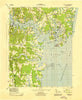 Reedville Virginia Historical topographic map, 1:31680 scale, 7.5 X 7.5 Minute, Year 1944