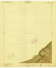 Regina Kentucky Historical topographic map, 1:62500 scale, 15 X 15 Minute, Year 1916