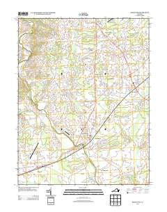 Remington Virginia Historical topographic map, 1:24000 scale, 7.5 X 7.5 Minute, Year 2013