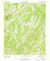 Republican Grove Virginia Historical topographic map, 1:24000 scale, 7.5 X 7.5 Minute, Year 1968