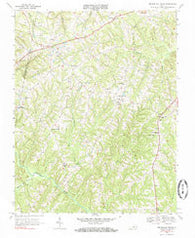Republican Grove Virginia Historical topographic map, 1:24000 scale, 7.5 X 7.5 Minute, Year 1968