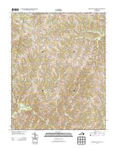 Republican Grove Virginia Historical topographic map, 1:24000 scale, 7.5 X 7.5 Minute, Year 2013