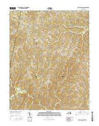Republican Grove Virginia Current topographic map, 1:24000 scale, 7.5 X 7.5 Minute, Year 2016