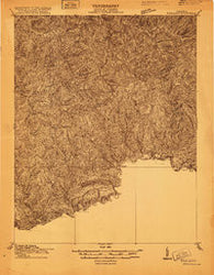 Richlands Virginia Historical topographic map, 1:48000 scale, 15 X 15 Minute, Year 1915