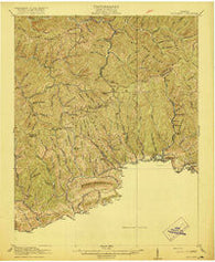 Richlands Virginia Historical topographic map, 1:62500 scale, 15 X 15 Minute, Year 1916