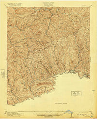 Richlands Virginia Historical topographic map, 1:62500 scale, 15 X 15 Minute, Year 1916