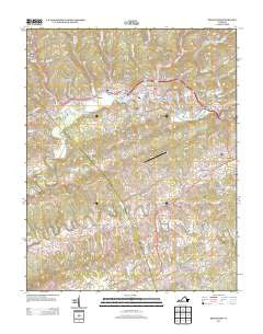 Richlands Virginia Historical topographic map, 1:24000 scale, 7.5 X 7.5 Minute, Year 2013