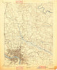 Richmond Virginia Historical topographic map, 1:62500 scale, 15 X 15 Minute, Year 1895