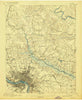 Richmond Virginia Historical topographic map, 1:62500 scale, 15 X 15 Minute, Year 1895